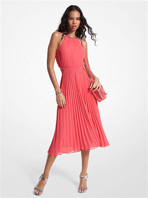 michael kors georgette dress